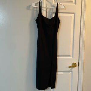 Elegant Black Sleeveless Dress